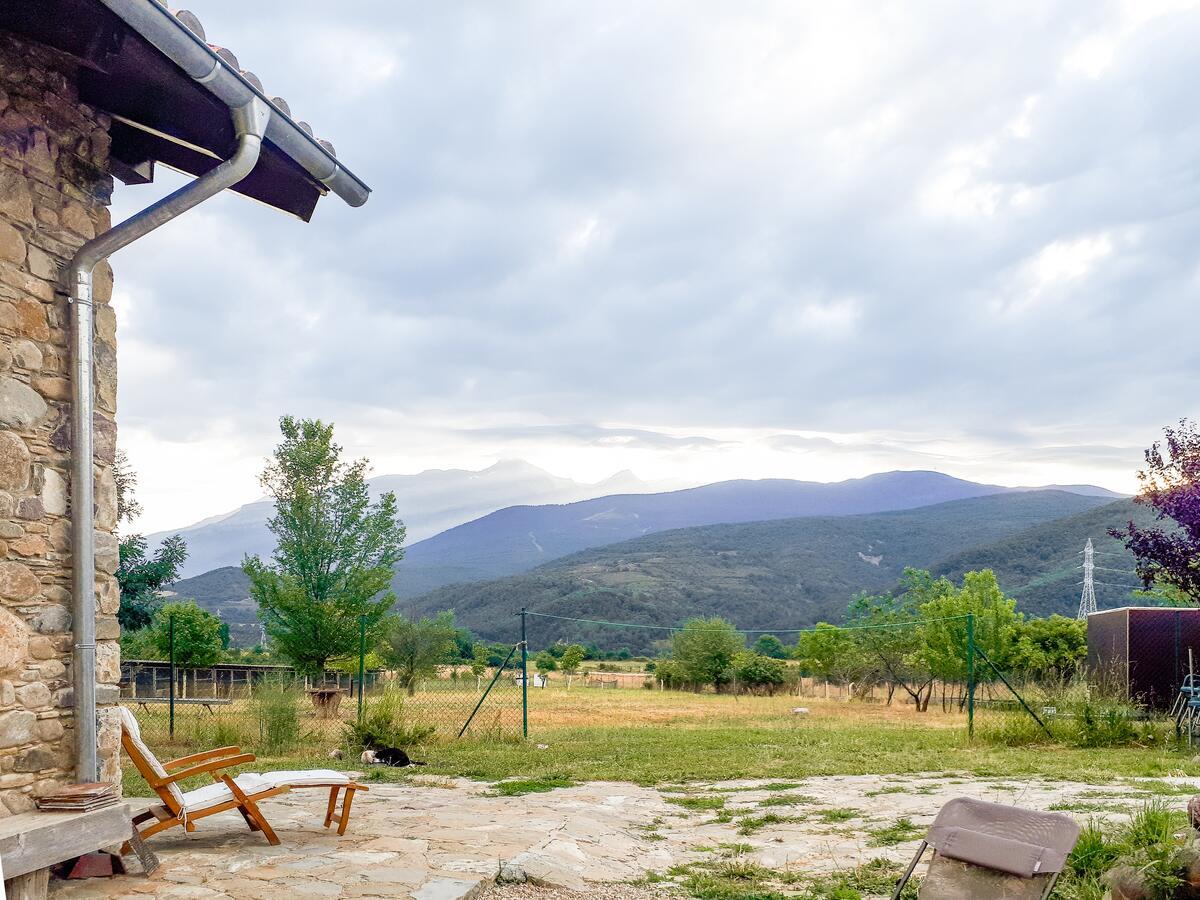 Albergue A'Noguera Castiello de Jaca Exterior foto